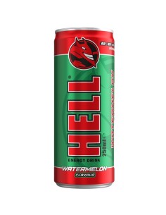 BEBIDA ENERGETICA "HELL"  SANDIA 250ML
