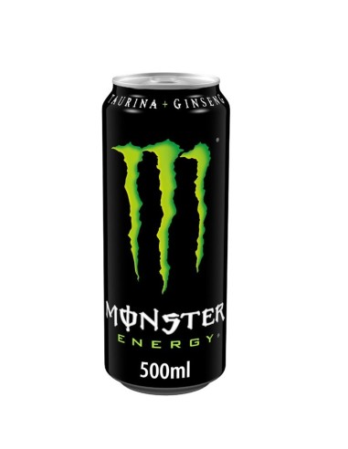 BEBIDA ENERGETICA, MONSTER 500ML