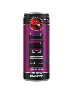 BEBIDA ENERGETICA "HELL" CEREZA 250ML