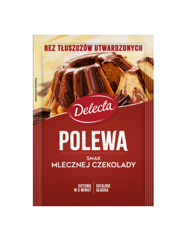 DELECTA GLASEADO DE CHOCOLATE CON...