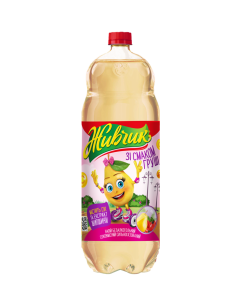 REFRESCO CON GAS "SHIVCHIK" PERA, OBOLON 2L