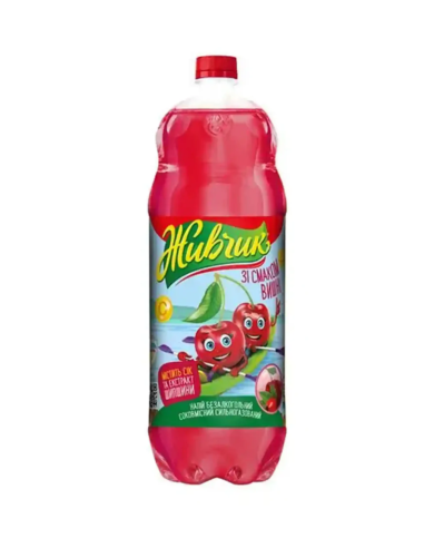 REFRESCO DE CEREZA "SHIVCHIK", OBOLON 2L