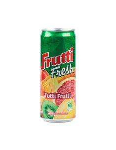 REFRESCO TUTTI FRUTTI, FRUTTI FRESH LATA 330ML