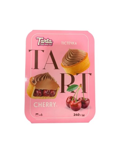 Pastel "TART CHERRY", TARTA 240g