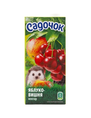 NECTAR DE MANZANA Y CEREZA, SADOCHOK...