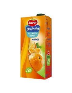 ZUMO DE NARANJA SIN AZÚCARES AÑADIDOS, JUVER DISFRUTA 1L