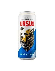 CERVEZA SIN ALCOHOL, URSUS LATA 500ML