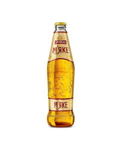 CERVEZA SUAVE, LVIVSKE MIAKKE 4.2% 450ML