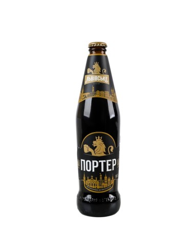 CERVEZA PORTER, LVIVSKE  8% 500ML
