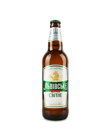 CERVEZA CLARA "LVIVSKE"  4.5% 500ML