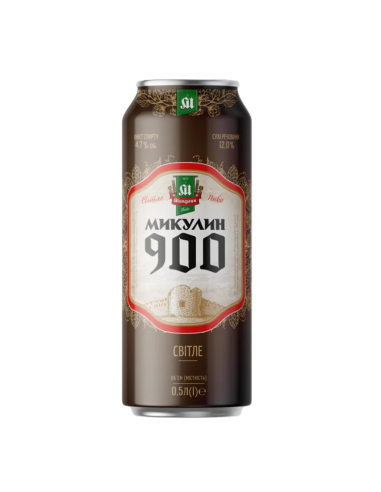 CERVEZA CLARA LATA, MYKULYN 900 4.7%...