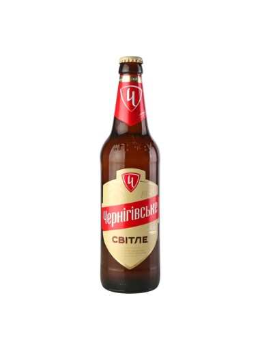 CERVEZA CLARA "CHERNIGIVSKE" 4.6% 500ML