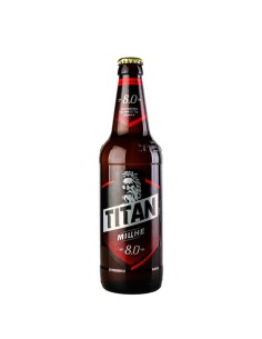 CERVEZA "TITAN" CHERNIGIVSKE 8% 500ML