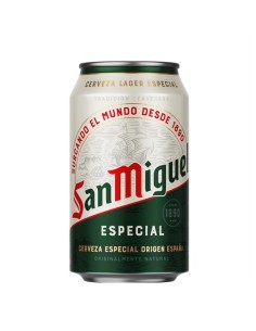 CERVEZA SAN MIGUEL LATA 5.4% 330ML