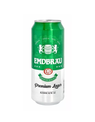 CERVEZA EMDBRAU LATA 4.5% 500 ML