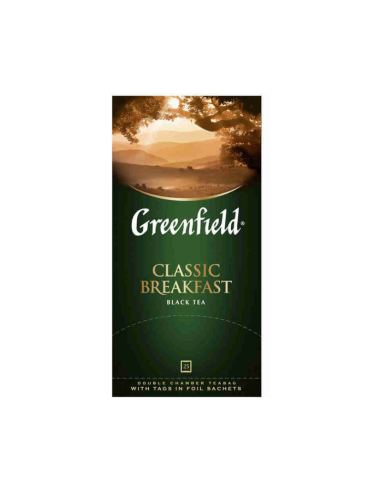 TE CLASSIK BREAKFAST,GREENFIELD 25X2G