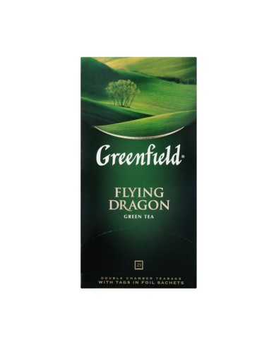 TE VERDE "FLYNG DRAGON"GREENFIEL 25X2G
