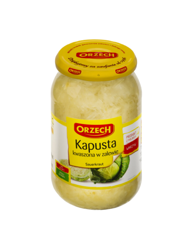 CHUCRUT TROCEADO, ORZECH 800G