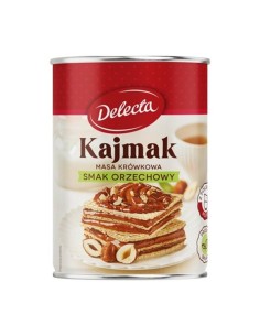 LECHE CONDENSADA "KAJMAK" NUEZ, DELECTA 400G 2