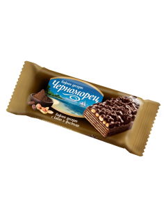 BARQUILLO CON CACAO Y CACAHUETES, CHERNOMORETS 75 G 