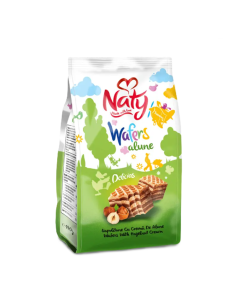 NAPOLITANAS CON CREMA DE AVELLANAS, NATY 140G