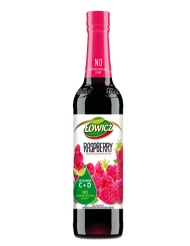  JARABE DE FRAMBUESA, LOWICZ 400ML